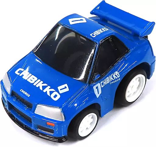 中古】ミニカー ちびっこチョロQ ニッサン スカイラインGT-R R34