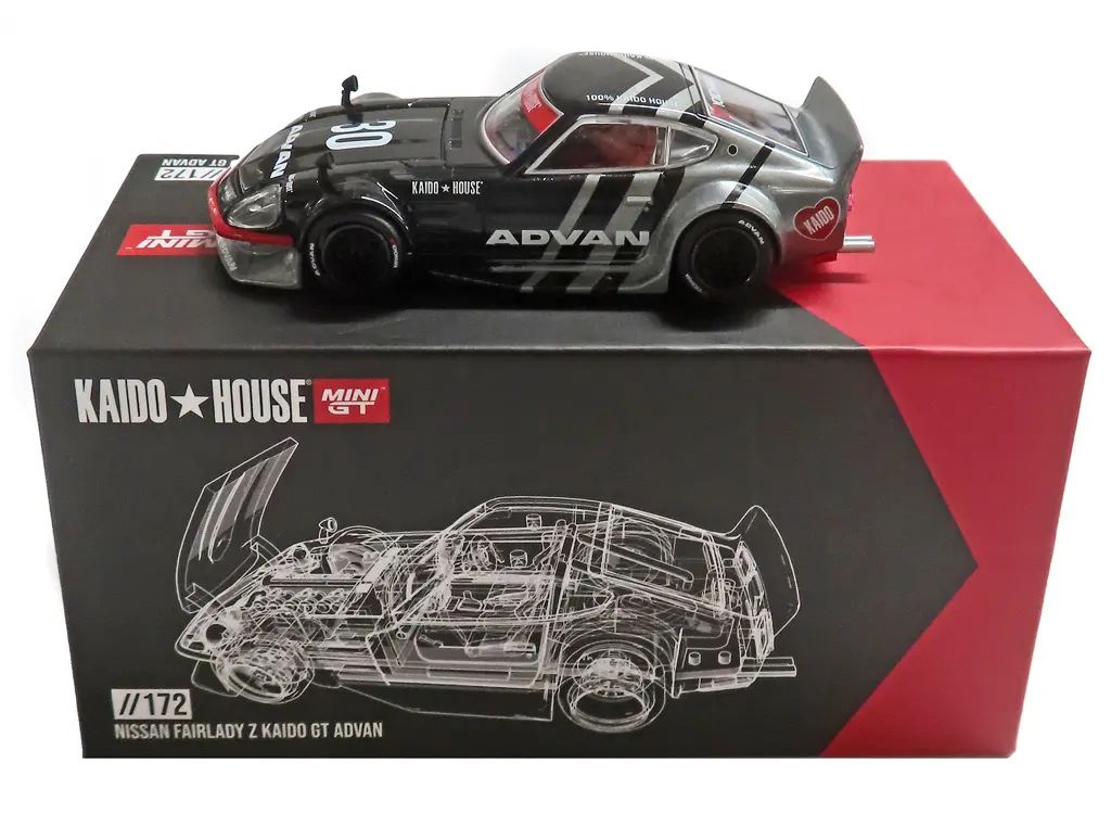 【中古】ミニカー 1/64 Nissan フェアレディ Z Kaido GT ADVAN(右ハンドル) 「KAIDO HOUSE×ミニGTシリーズ」 CHASE CAR [KHMG172]