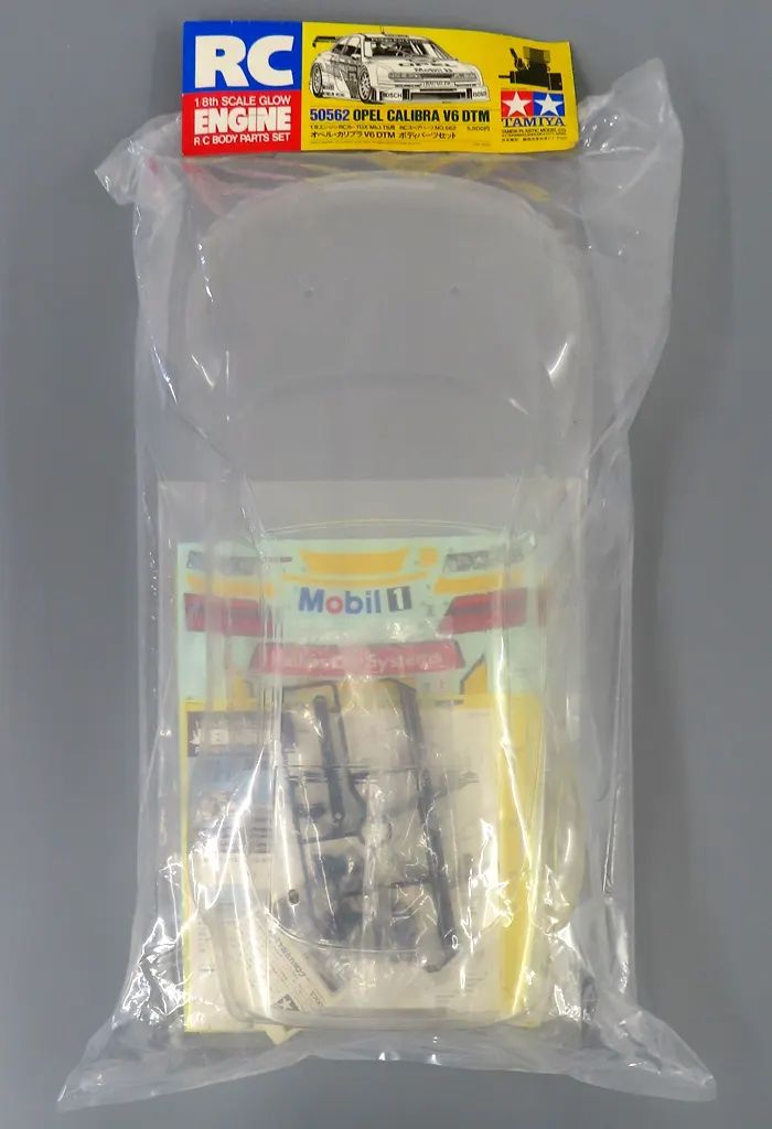 タミヤ オペル・カリブラV6 DTM ボディパーツセット 1/8 エンジンRC 中古】ラジコン 1/8 オペル・カリブラ V6 DTM ボディパーツセット 「RC