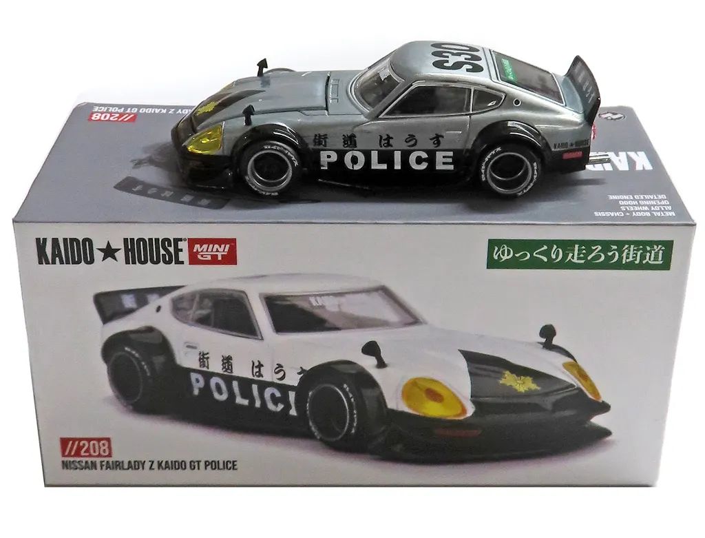 中古】ミニカー 1/64 Nissan フェアレディ Z Kaido GT ポリス(右