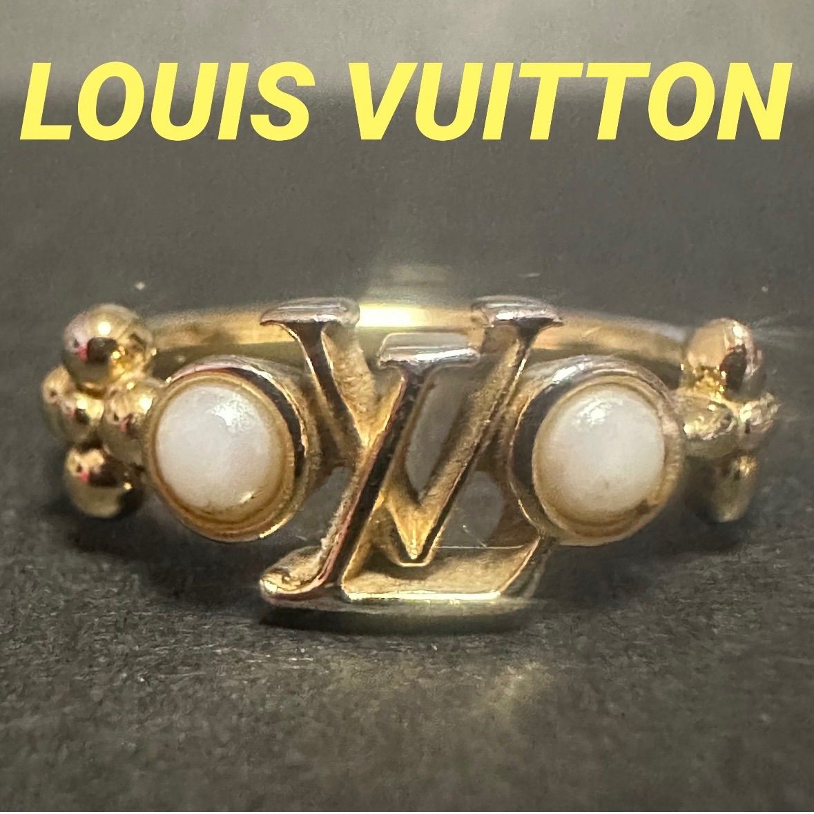 ルイヴィトン LOUIS VUITTON 指輪 リング マイLVパール モノグラム