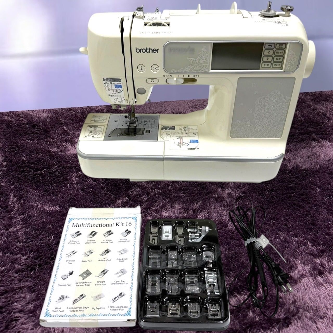 Brother ブラザー Innovis CR1000 EMV41 コンピューターミシン 新品16