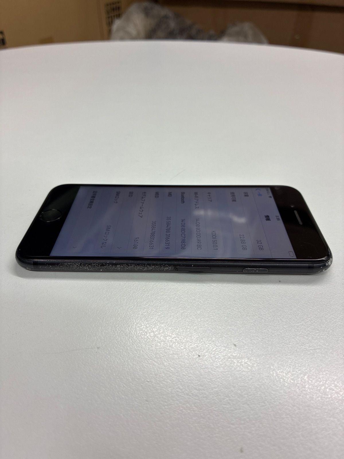 iPhone（傷あり） Apple スマートフォン本体 - メルカリ