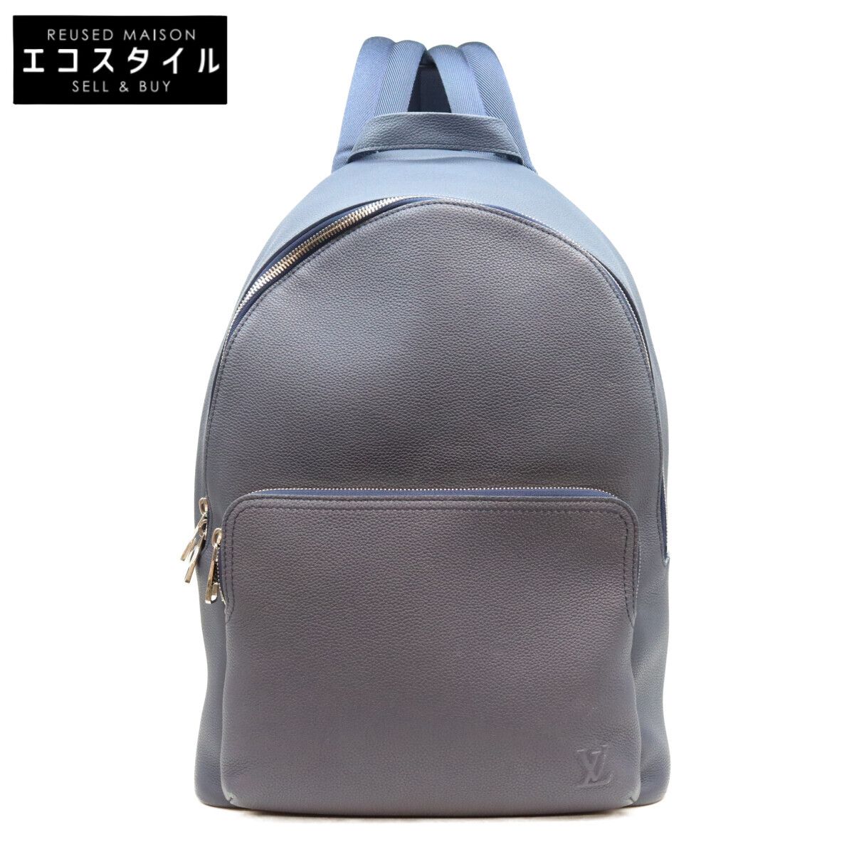 LOUIS VUITTON ルイヴィトン M26022 ネイビー アエログラム ディスカバリ ワーク バックパック