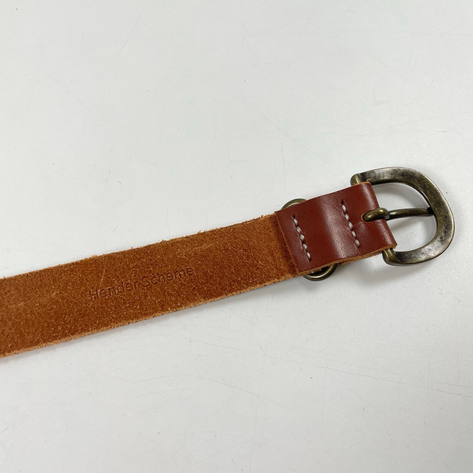 Hender Scheme / tanning belt 参考定価：14,000+tax Hender Scheme / tanning belt 参考定価：14,000+tax - メルカリ