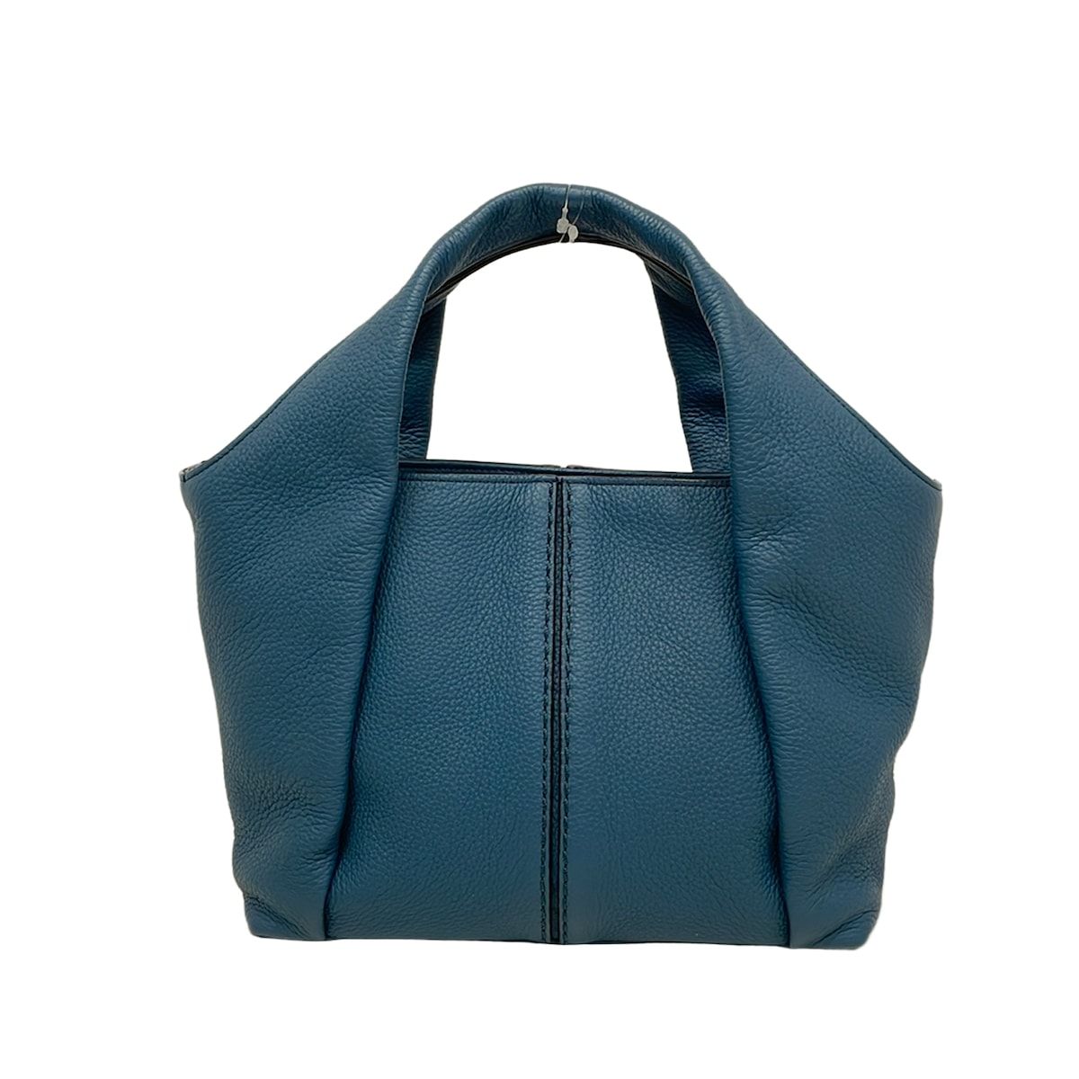 TOD'S(トッズ) ハンドバッグ シャツ バッグ ショッピング スモール ブルー レザー