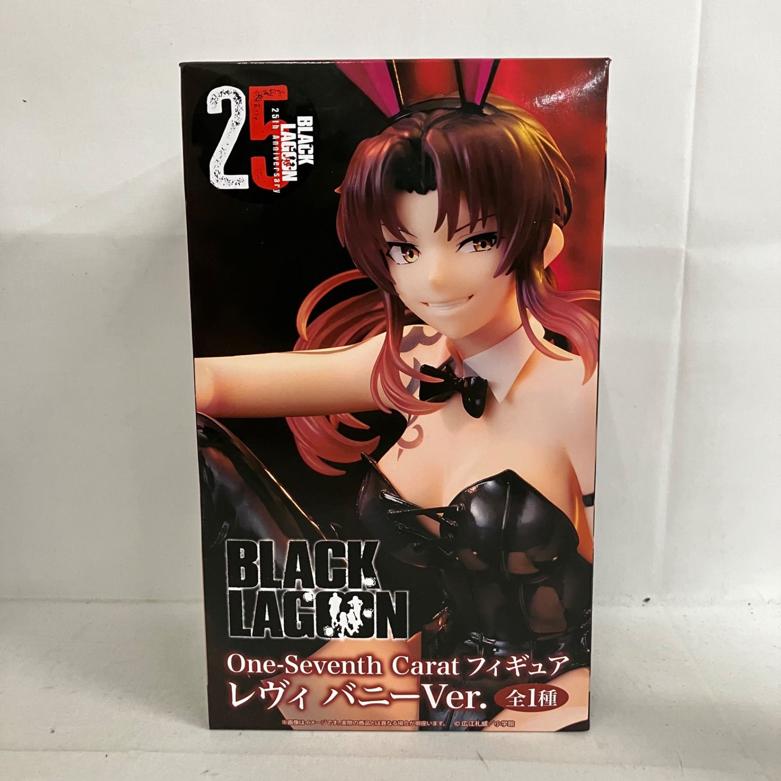 未開封 BLACK LAGOON One-Seventh Carat レヴィ バニー フィギュア 3個