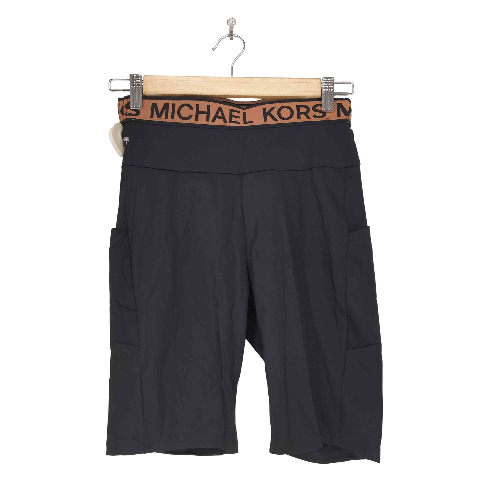 MICHAEL KORS KORSレタリングロゴ ショートパンツ マイケルマイケルコース Michael Michael Kors Logo Tape Nylon Blend