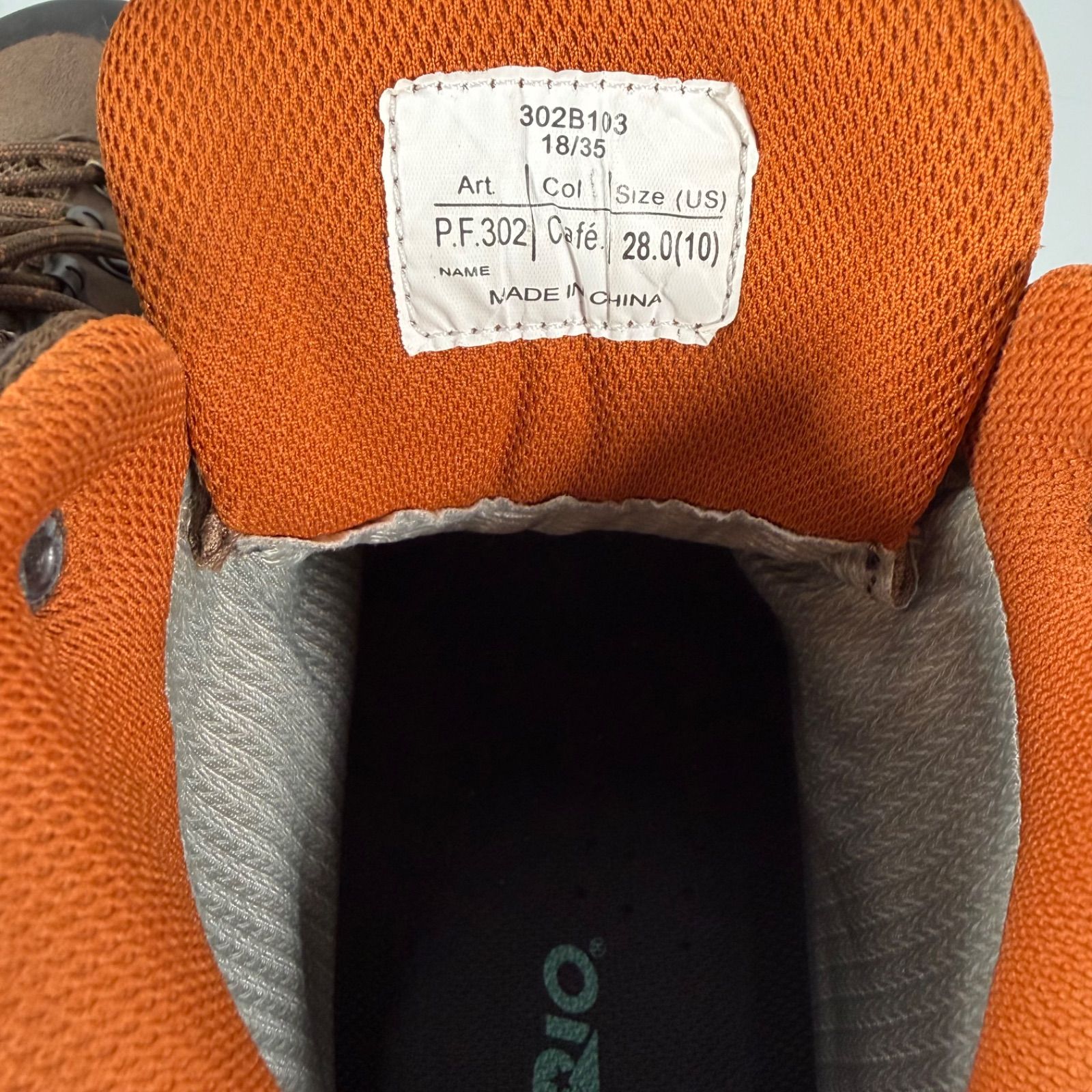SIRIO 28.0cm シリオ P.F.302 トレッキングシューズ カフェ GORE-TEX