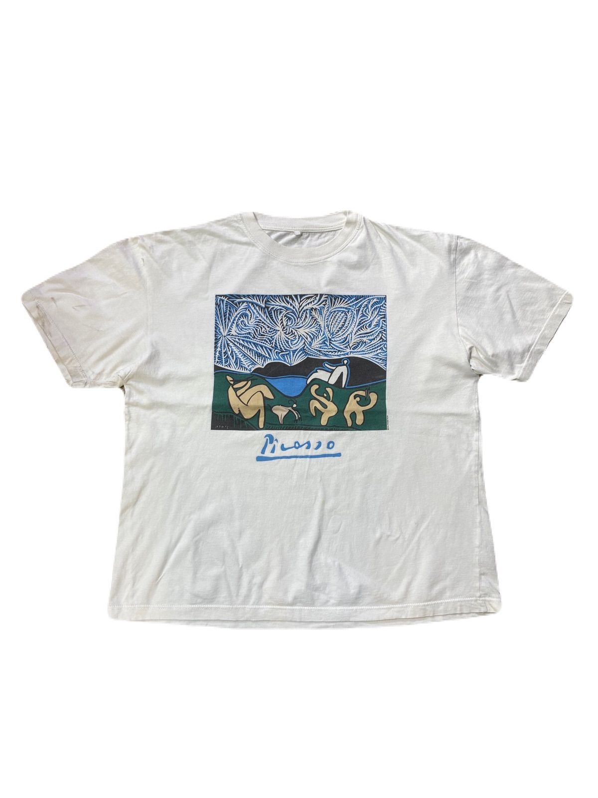 Pablo Picasso “Bacchanale avec chevreau et spectateur” T-shirt　ピカソ