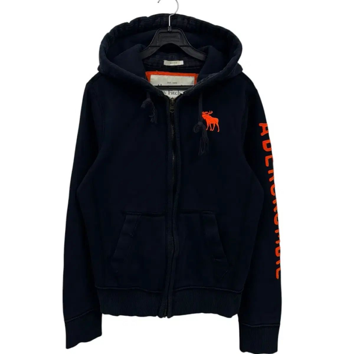 Abercrombie ヴィンテージ フードジップアップ S