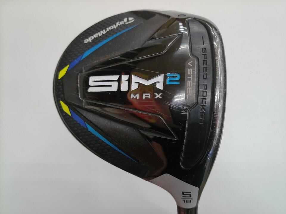 テーラーメイド　SIM2 MAX　18度　TENSEI BLUE TM50(SIM2)　Sフレックス　フェアウェイウッド　中古　ゴルフドゥ！NEXT川越店【最短即日発送】