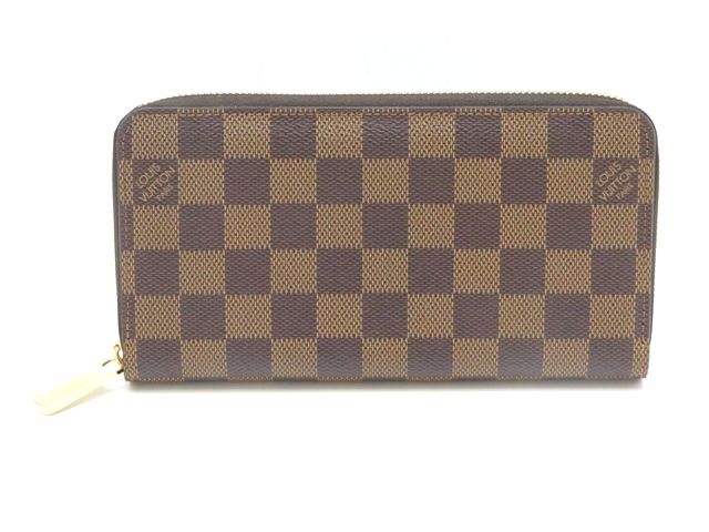 【美品　旧型】ルイヴィトン　ジッピーウォレット　ダミエ　長財布　N60015 LOUIS VUITTON ルイ・ヴィトン ジッピー・ウォレット ダミエ N60015 長