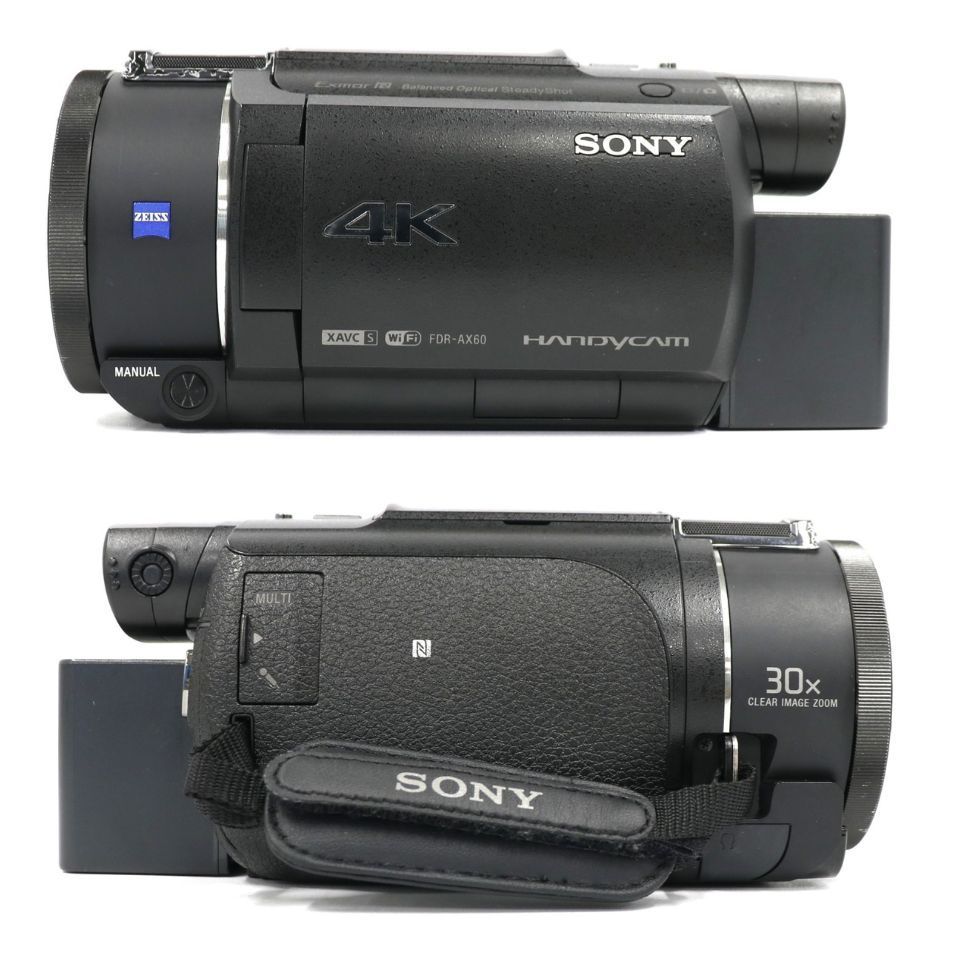 ソニー 4Kビデオカメラ FDR-AX60 fdr-ax60 整備済みアウトレット品
