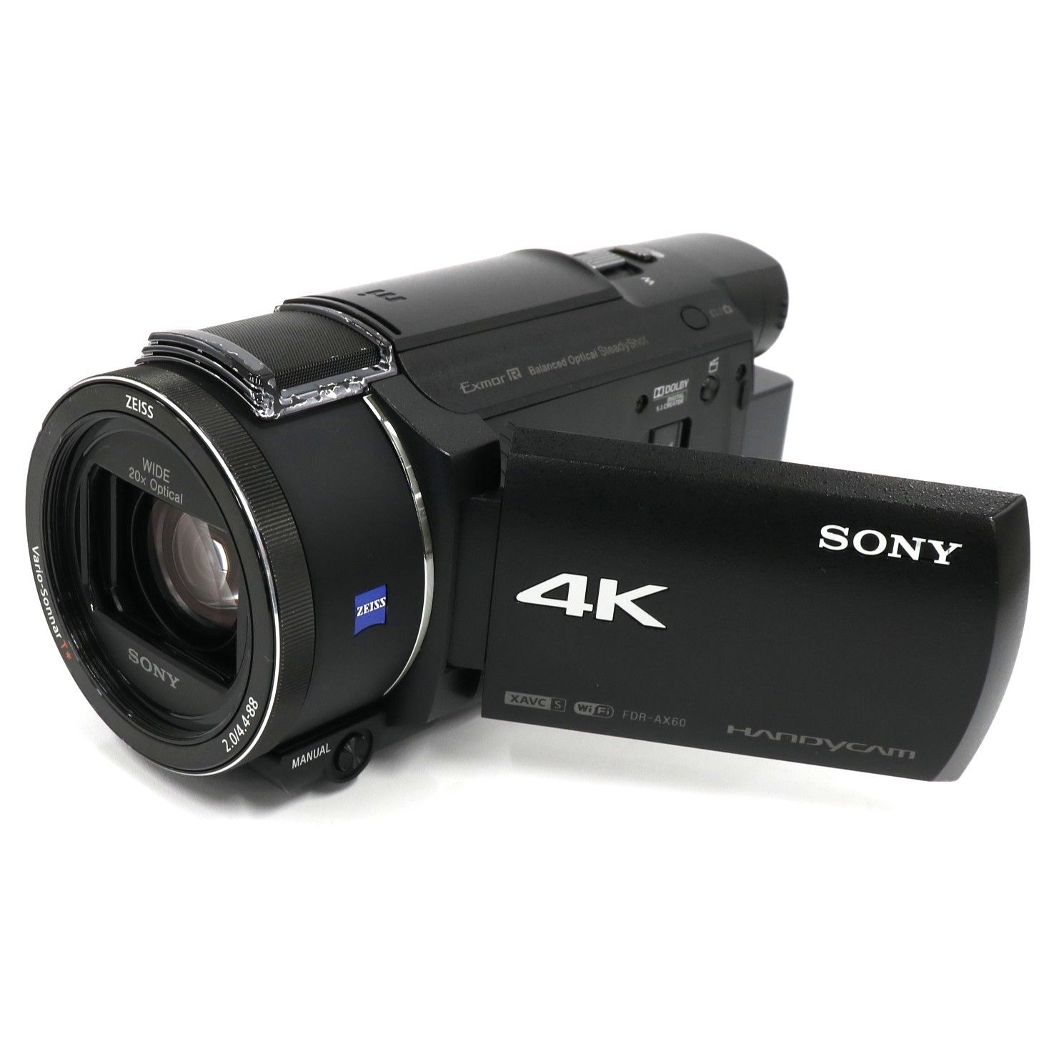 ソニー 4Kビデオカメラ FDR-AX60 fdr-ax60 整備済みアウトレット品