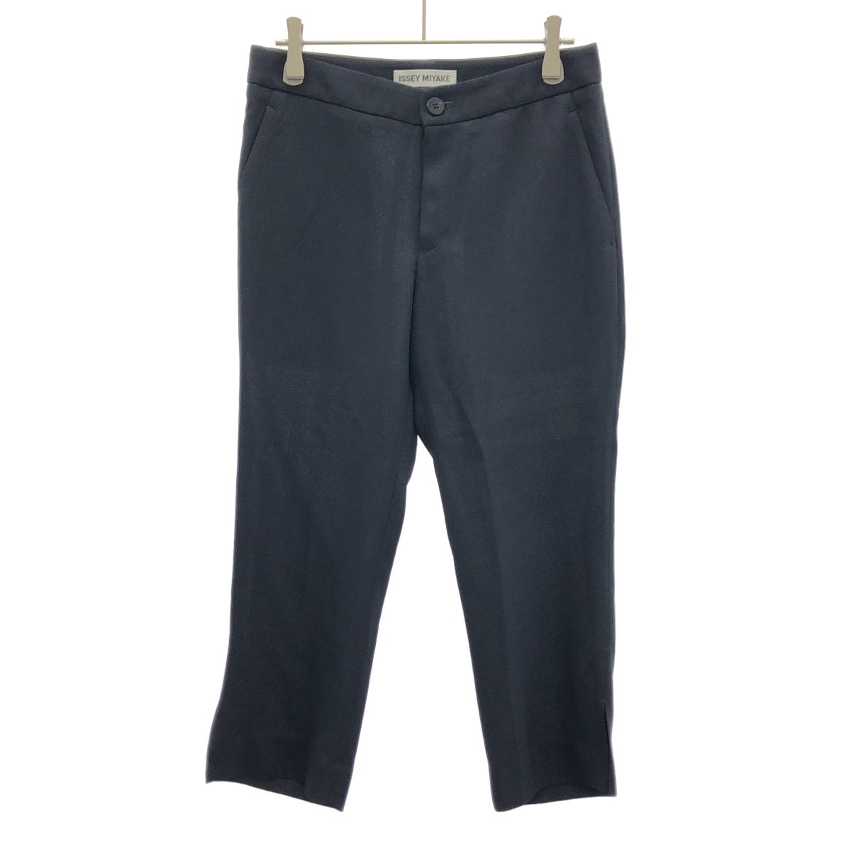 ISSEY MIYAKE イッセイミヤケ 12SS クロップドパンツ IM21FF514 ダーク