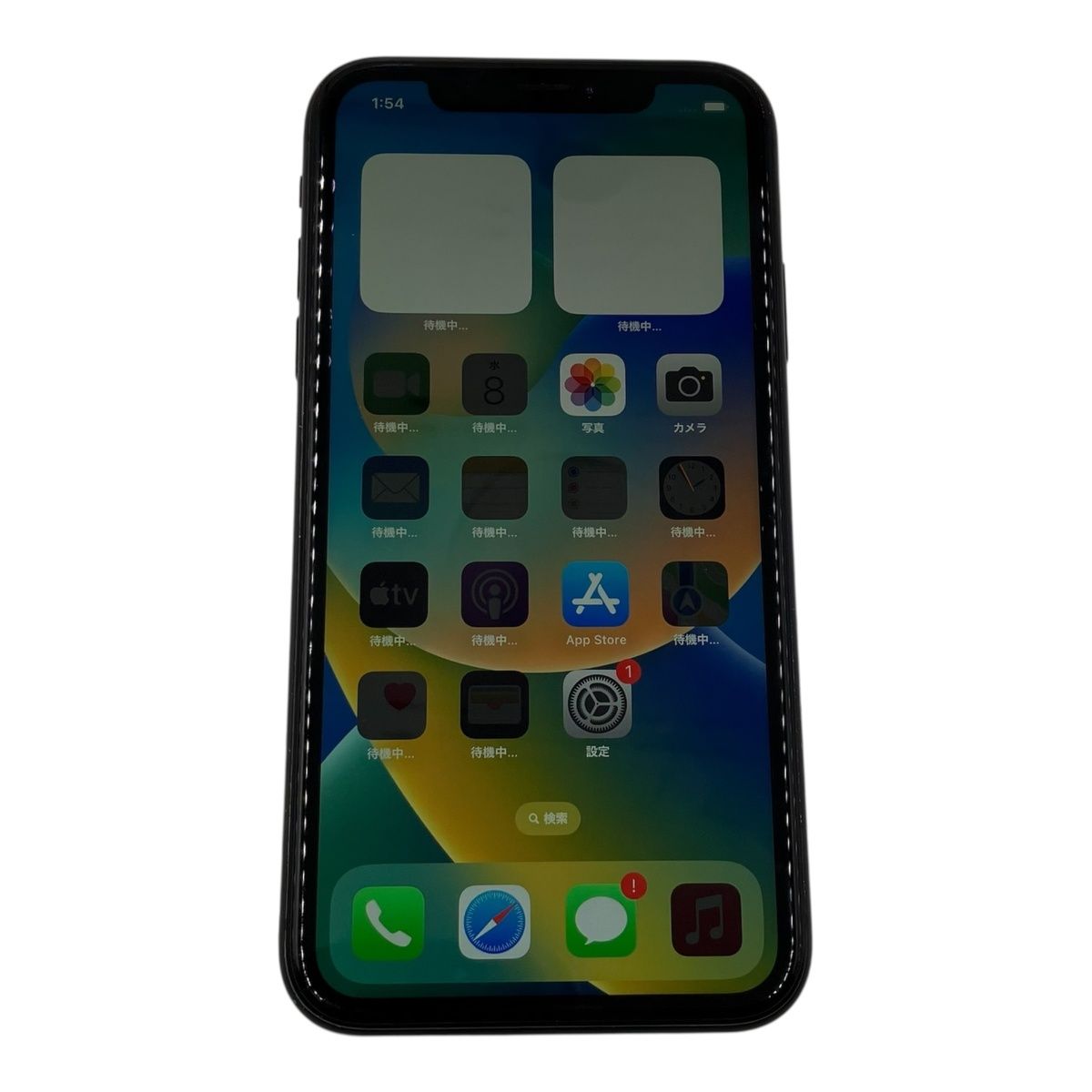 □ Apple iPhone XR 64GB ブラック SIMロックあり バッテリー78