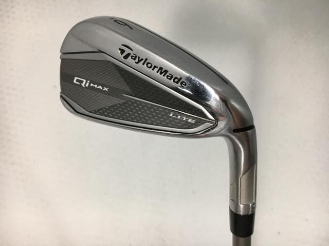 返品OK 【中古ゴルフクラブ】【美品】(5本セット)テーラーメイド Qi MAX LITE アイアン 2025 (日本仕様) 2025 AIR SPEEDER TM 6～9.P