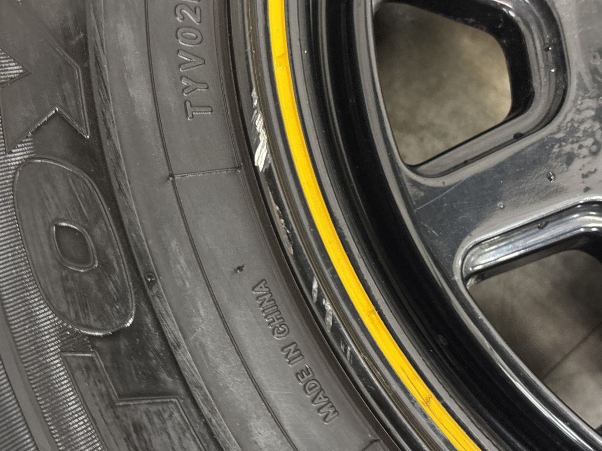 バリ溝 】共豊 PPX 弐百式 15in 6J +33 PCD139.7 トーヨー V-02 195