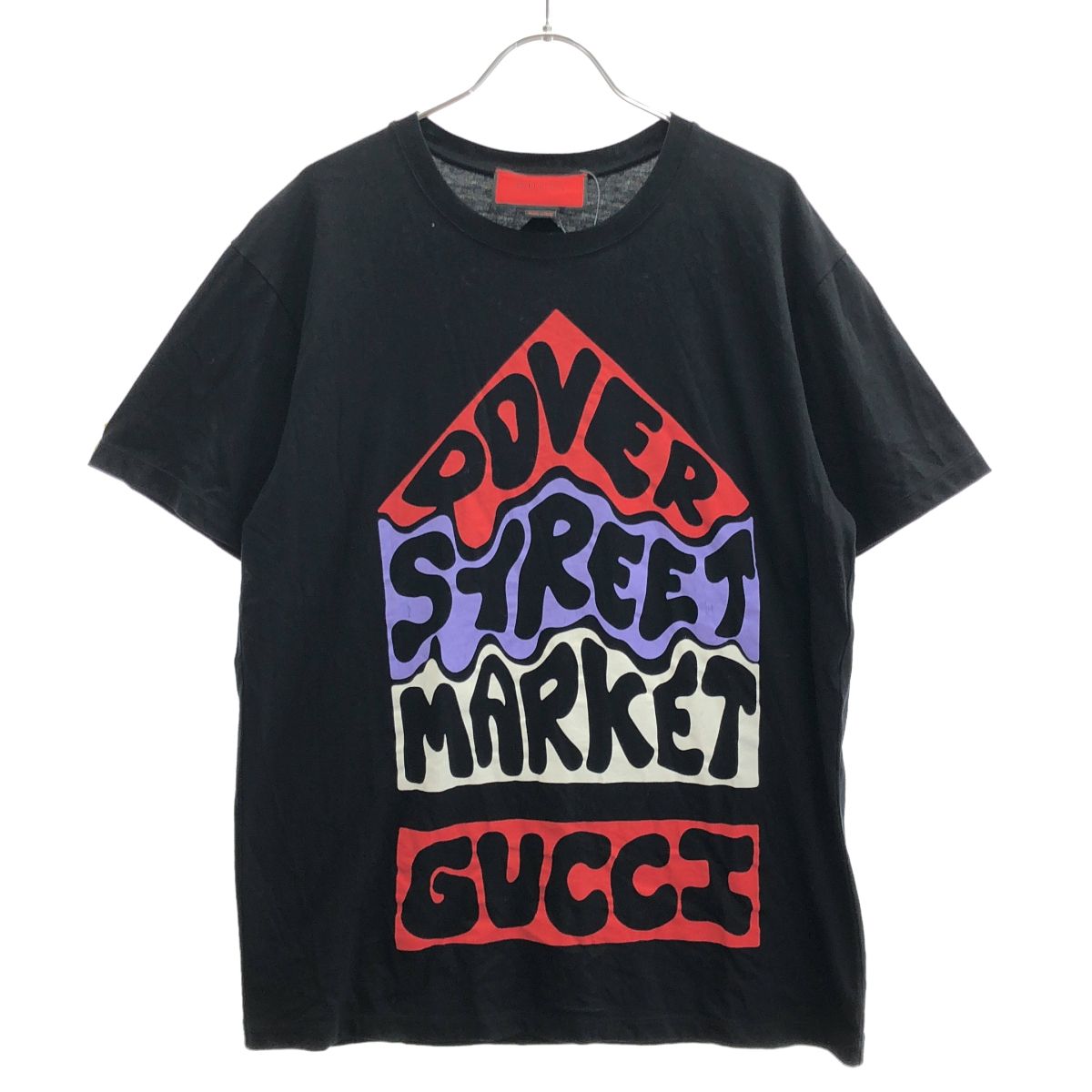 GUCCI グッチ DOVER STREET MARKET プリントTシャツ ブラック XS