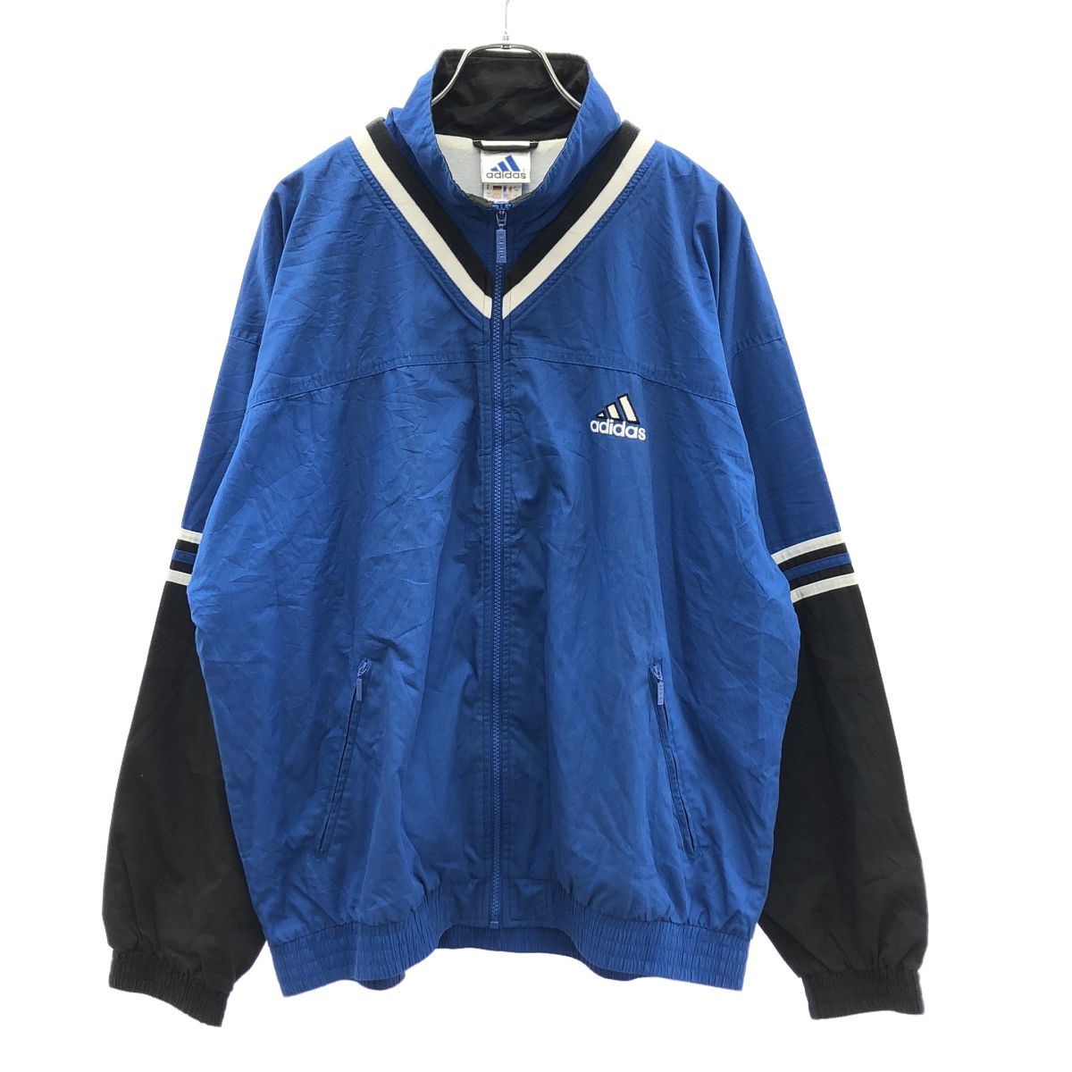 adidas アディダス 90's トラックジャケット ブルー US L - メルカリ