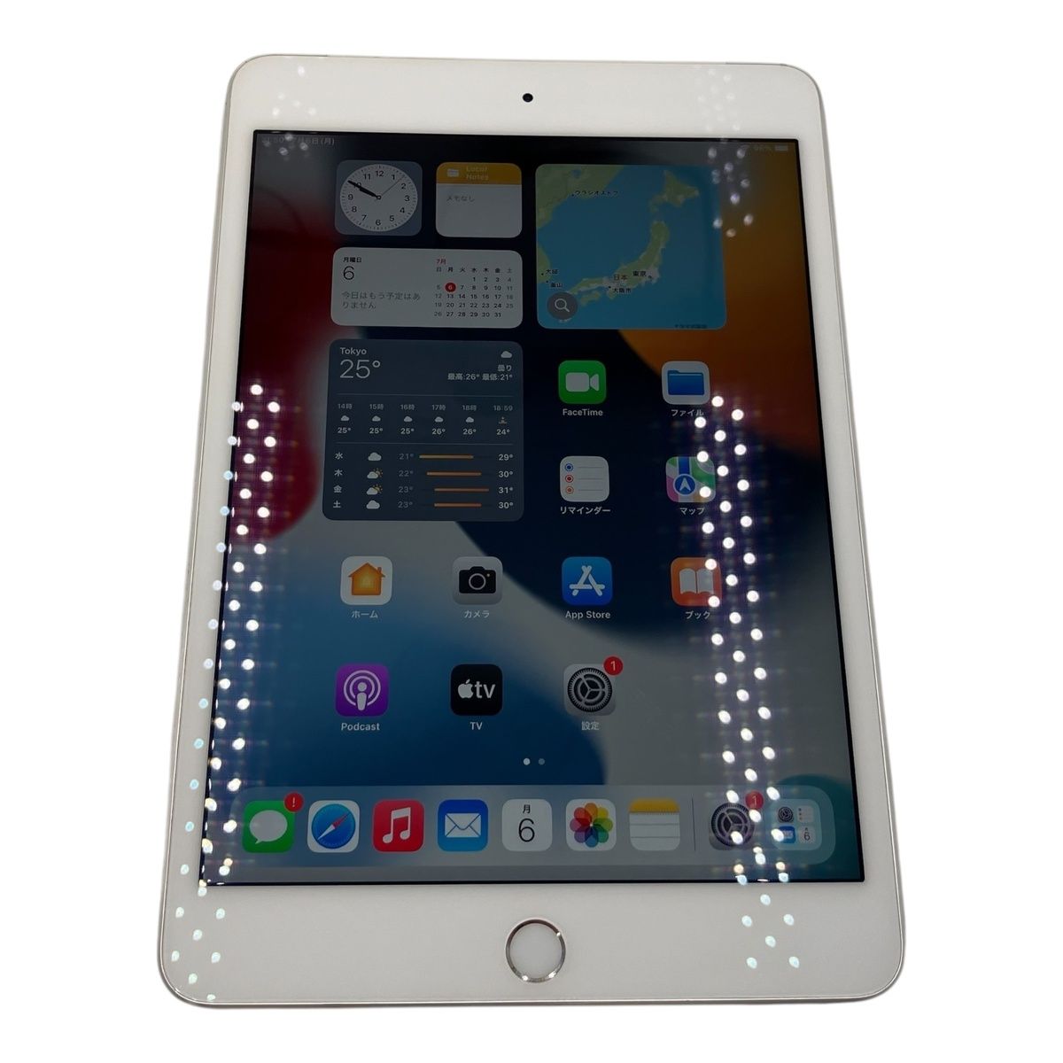 ■ Apple iPad mini 4 A1550 64GB Wi-Fi Cellular シルバー タブレット 2698335,2698335