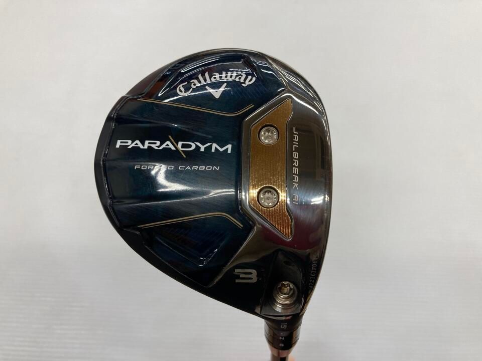 キャロウェイ　PARADYM　15度　VENTUS TR 5 for Callaway　SRフレックス　フェアウェイウッド　中古【最短即日発送】