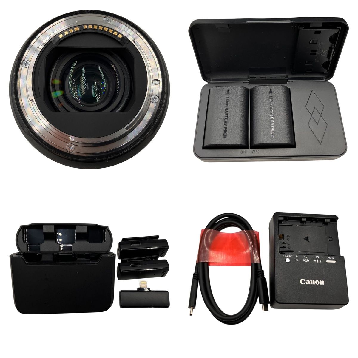 ■ Canon EOS R RF 24-105mm F4-7.1 IS STM レンズキット ミラーレス一眼 シャッター回数2.8万回以下 2691350,2691350