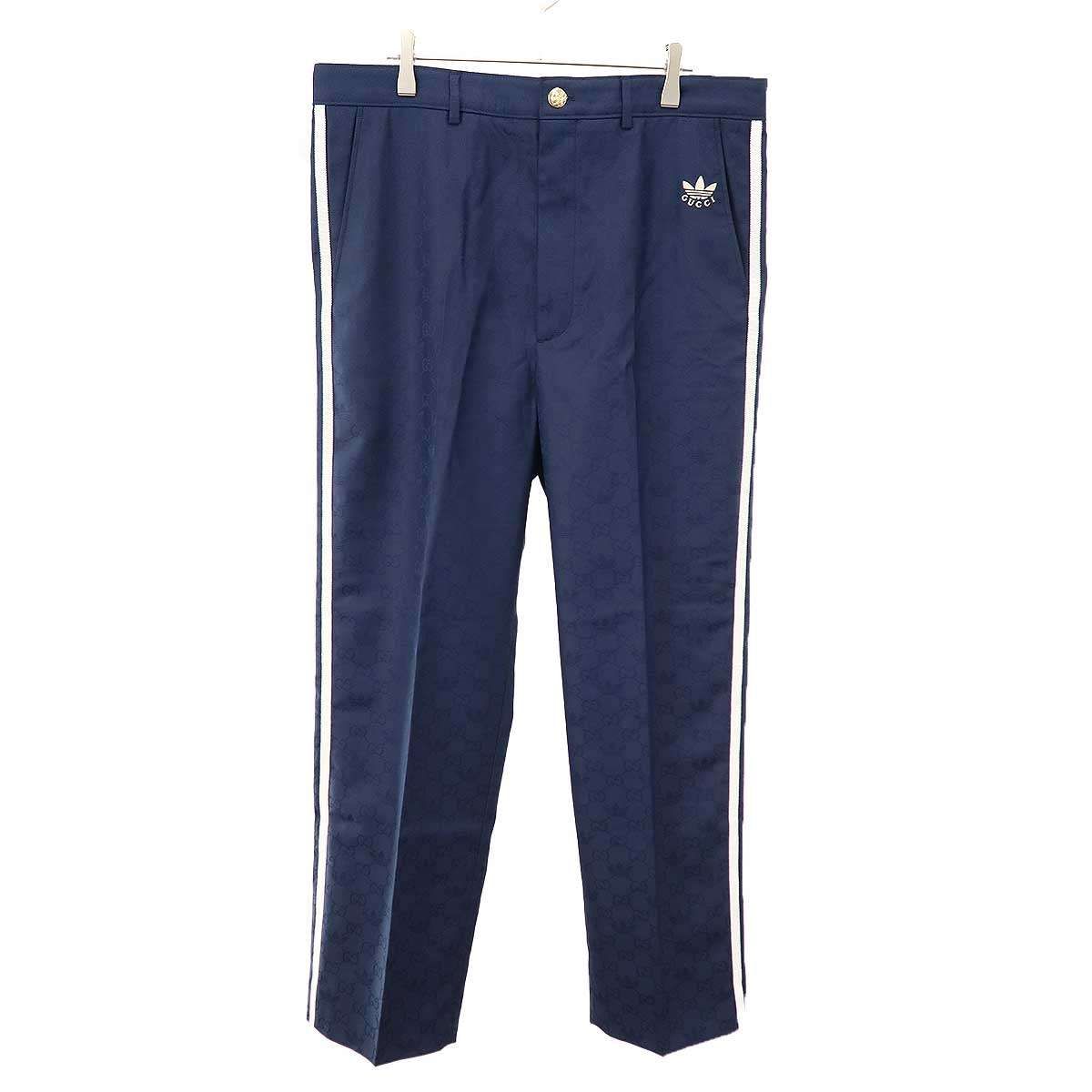 GUCCI×adidas グッチ×アディダス サイドライン GGスラックスパンツ