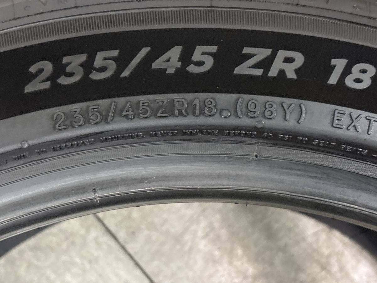 2026年製 バリ溝】ミシュラン パイロットスポーツ 5 235/45R18 1本 