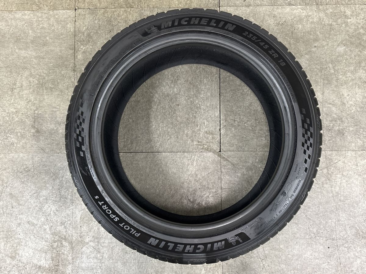 2026年製 バリ溝】ミシュラン パイロットスポーツ 5 235/45R18 1本