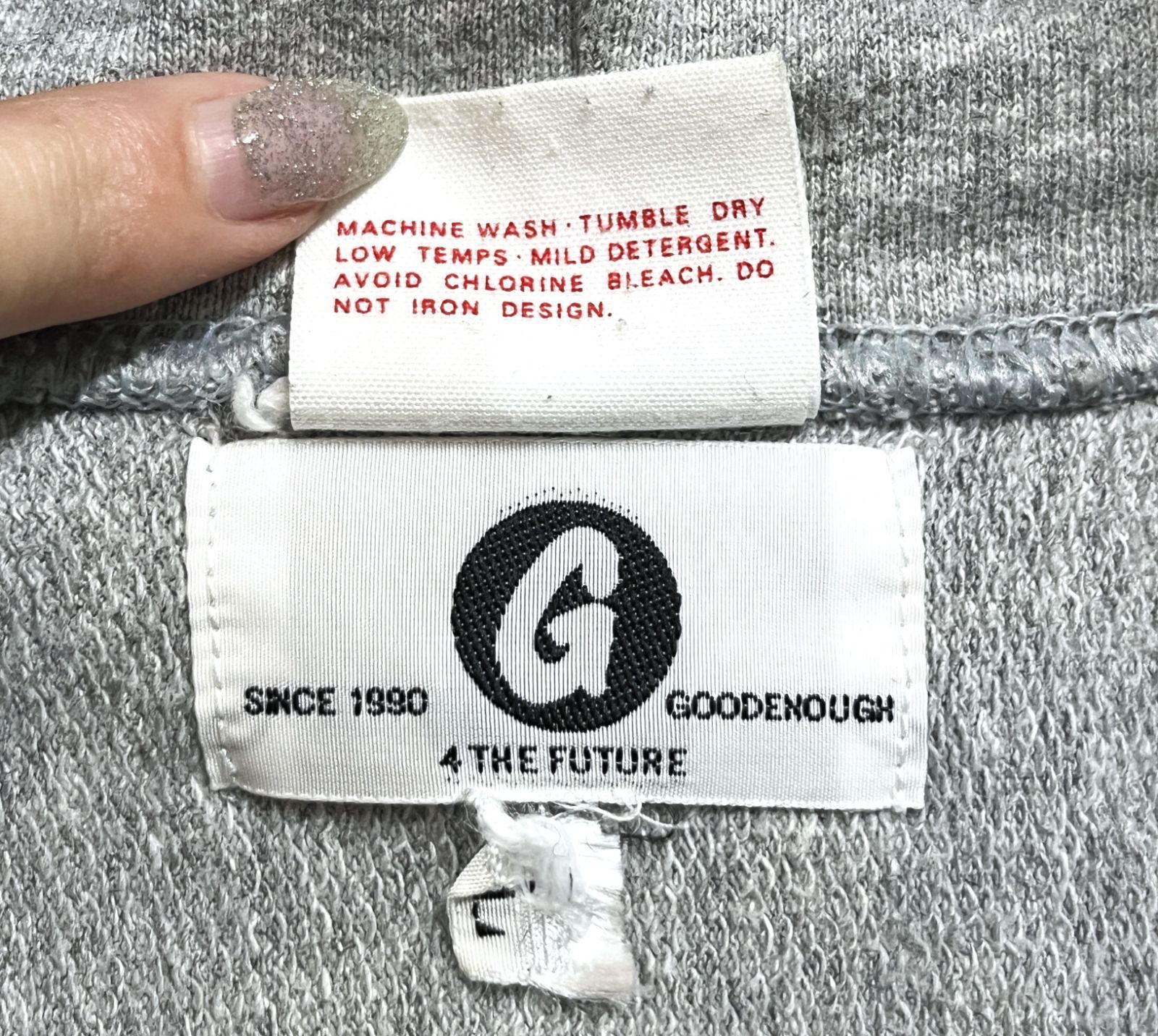 GOODENOUGH チャンピオン スウェット グッドイナフ - GOOD