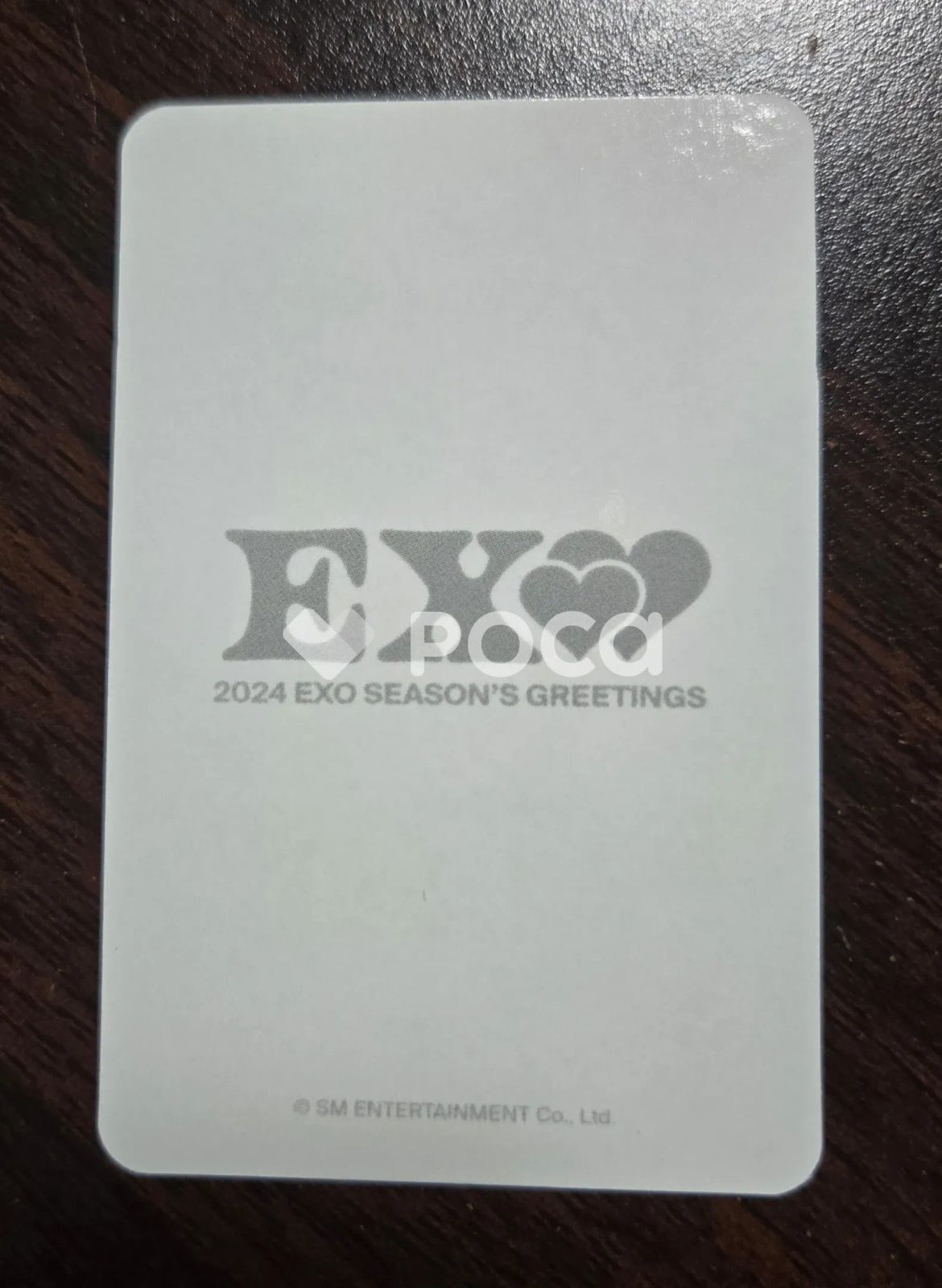 EXO 10周年記念トレーディングカードセット セフン EXO セフン 2024 シーズングリーティング ランダム トレーディング