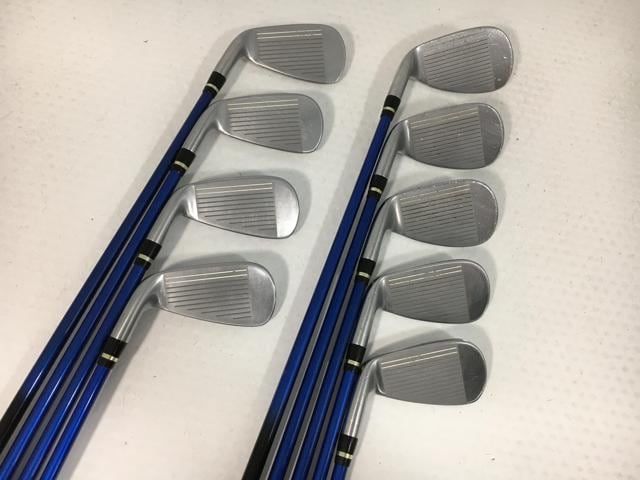 返品OK 【中古ゴルフクラブ】(9本セット)ヤマハ インプレス UD+2 アイアン 2017 MX-517i 5～9.P.A.AS.S