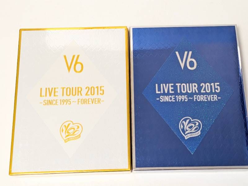 V6 LIVE TOUR 2015 -SINCE 1995〜FOREVER- 2点セット 初回限定A盤 4DVD