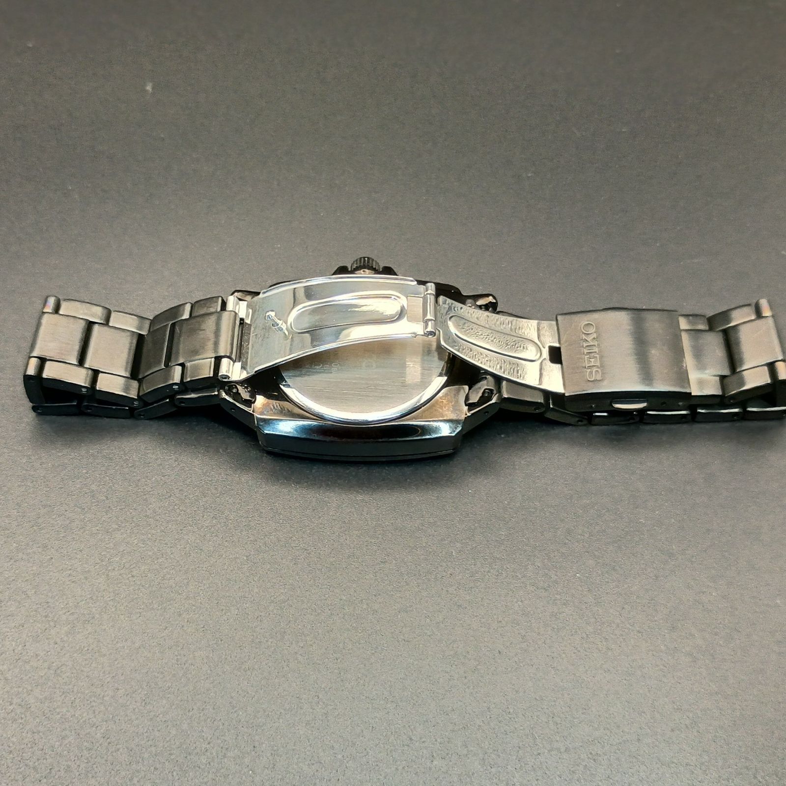 稼働品】SEIKO セイコー メンズ 腕時計 ソーラー デイデイト スクエア