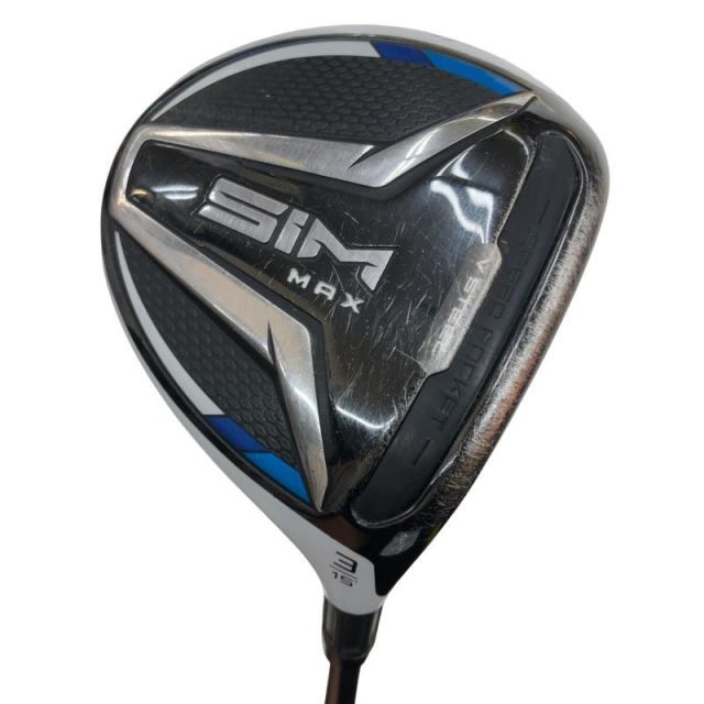 【中古】 テーラーメイド SIM MAX 3W フェアウェイウッド FW TENSEI BLUE TM50(FW) (フレックスS) メンズ 男性用 右利き 右用 Cランク ゴルフクラブ 14,470円