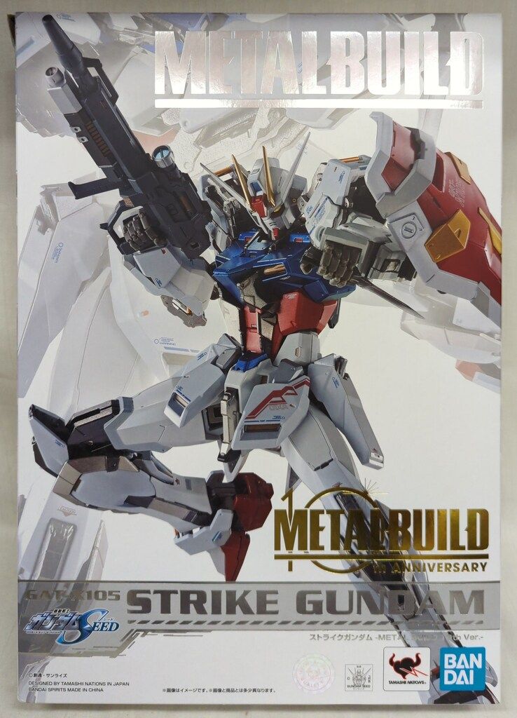 BANDAI SPIRITS METAL BUILD ストライクガンダム METAL BUILD 10th Ver.