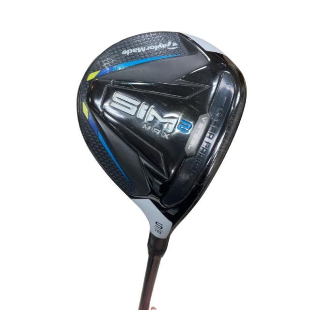 【中古】 テーラーメイド SIM2 MAX 5W フェアウェイウッド FW TENSEI BLUE TM50(SIM2 FW) (フレックスS) メンズ 男性用 右利き 右用 Cランク ゴルフクラブ