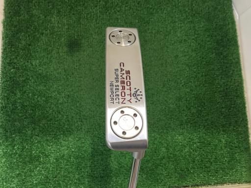 【中古】 タイトリスト SCOTTY CAMERON SUPER SELECT NEWPORT 33インチ パター PT スチール (フレックスその他) メンズ 男性用 右利き 右用 Cランク ゴルフクラブ