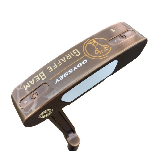 【中古】 オデッセイ GIRAFFE-BEAM #1 34インチ パター PT STROKE LAB 90 スチール (フレックスその他) メンズ 男性用 右利き 右用 Aランク ゴルフクラブ