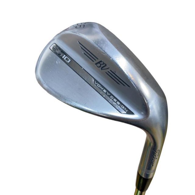 【中古】 タイトリスト VOKEY SPIN MILLED SM10 ツアークロム 56°/12°D ウェッジ WG 純正特注シャフト (フレックスR) メンズ 男性用 右利き 右用 Cランク ゴルフクラブ