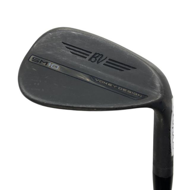 【中古】 タイトリスト VOKEY SPIN MILLED SM10 ジェットブラック 50°/12°F ウェッジ WG BV 105 (フレックスその他) メンズ 男性用 右利き 右用 Cランク ゴルフクラブ