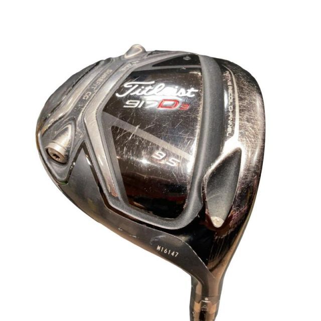 【中古】 タイトリスト 917 D3 9.5° ドライバー DR リシャフト (フレックスその他) メンズ 男性用 右利き 右用 Cランク ゴルフクラブ