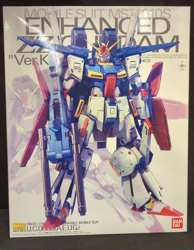 バンダイ MG 1/100 機動戦士ガンダムZZ 強化型ダブルゼータガンダム Ver.Ka