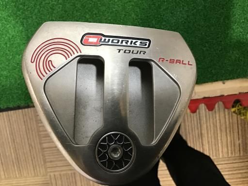 【中古】 オデッセイ O WORKS TOUR SILVER R-BALL 34インチ パター PT スチール (フレックスその他) メンズ 男性用 右利き 右用 Cランク ゴルフクラブ