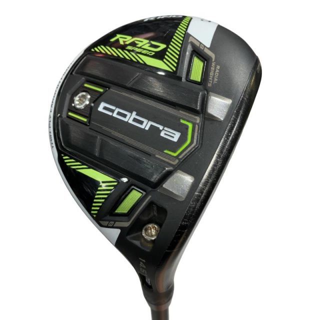 【中古】 コブラ KING RADSPEED 3W(イエロー) フェアウェイウッド FW Tour AD for RADSPEED(FW) (フレックスS) メンズ 男性用 右利き 右用 Cランク ゴルフクラブ