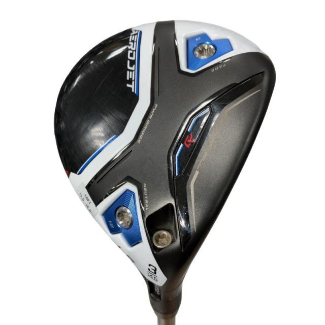 【中古】 コブラ cobra AEROJET LS 3W フェアウェイウッド FW 純正特注シャフト (フレックスS) メンズ 男性用 右利き 右用 Cランク ゴルフクラブ