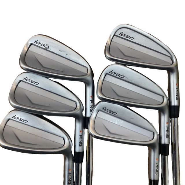 【中古】 ピン i230 6S アイアンセット IR Dynamic Gold (フレックスS) メンズ 男性用 右利き 右用 Cランク ゴルフクラブ