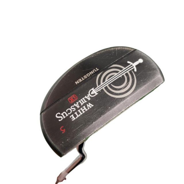 【中古】 オデッセイ WHITE DAMASCUS ix #5 33インチ パター PT スチール (フレックスその他) メンズ 男性用 右利き 右用 Cランク ゴルフクラブ